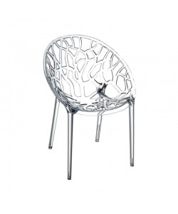 CRYSTAL CLEAR TRANSP. ΠΟΛΥΘΡΟΝΑ 59Χ60Χ80εκ.