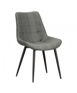 DENIS GREY ΥΦΑΣΜΑ(Σ4)ΚΑΡΕΚΛΑ ΜΕΤΑΛΛΙΚΗ 52Χ61Χ47-87εκ.