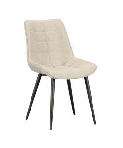 DENIS CREAM ΥΦΑΣΜΑ(Σ4)ΚΑΡΕΚΛΑ ΜΕΤΑΛΛΙΚΗ 52Χ61Χ87εκ.