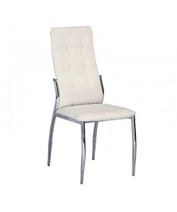 ERINA OFF WHITE ΚΑΡΕΚΛΑ ΧΡΩΜΙΟΥ 44X48X100εκ.