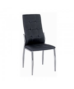 ERINA ΜΑΥΡΗ ΚΑΡΕΚΛΑ ΧΡΩΜΙΟΥ 44X48X100εκ.