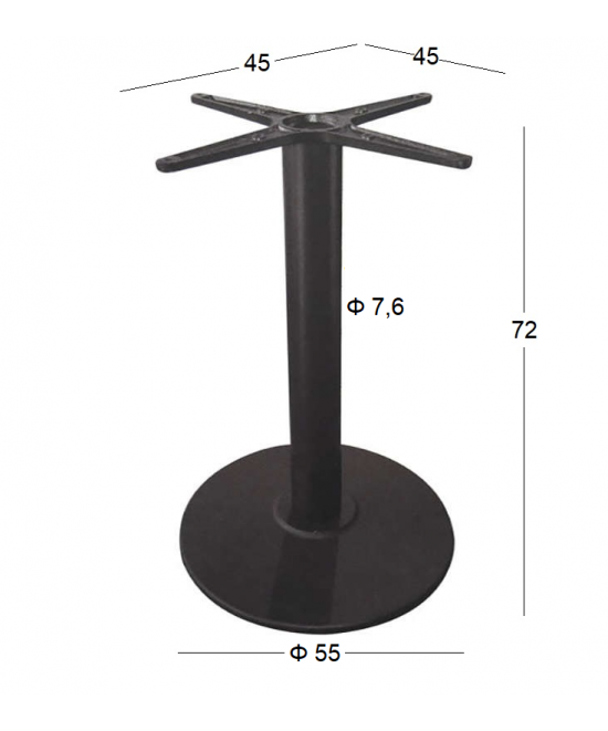 FLAT ΣΤΡΟΓΓΥΛΗ Φ55Χ72εκ.(Σ/Ρ)ΒΑΣΗ ΜΑΝΤΕΜΙ ΜΕ ΡΕΓ/ΡΟΥΣ FLAT ΣΤΡΟΓΓΥΛΗ Φ55Χ72εκ.(Σ/Ρ)ΒΑΣΗ ΜΑΝΤΕΜΙ ΜΕ ΡΕΓ/ΡΟΥΣ