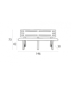 FLORA ΠΑΓΚΑΚΙ(Σ2)ΠΟΛΥΠΡΟΠΥΛΕΝΙΟ 146Χ30Χ73εκ.