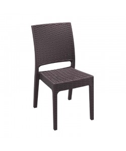 FLORIDA BROWN ΚΑΡΕΚΛΑ ΠΟΛ/ΝΙΟΥ 45Χ52Χ87εκ.