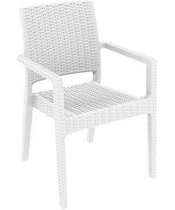 IBIZA WHITE ΠΟΛΥΘΡΟΝΑ ΠΟΛ/ΝΙΟΥ 58Χ59Χ87εκ.