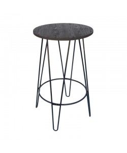 LARA ΤΡΑΠΕΖΙ Φ.60Χ103εκ. ΜΕΤΑΛΛΟ-ΞΥΛΟ K/D