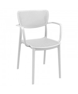 LOFT WHITE ΠΟΛΥΘΡΟΝΑ ΠΟΛ/ΝΙΟΥ 54X53X82εκ.