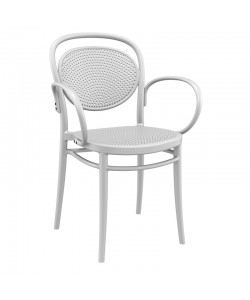 MARCEL XL WHITE ΠΟΛΥΘΡΟΝΑ ΠΟΛ/ΝΙΟΥ 57Χ52Χ85εκ.