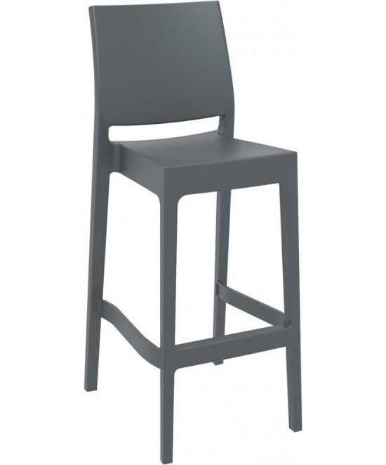 MAYA 75εκ. ΣΚΑΜΠΟ DARK GREY ΠΟΛ/ΝΙΟΥ
