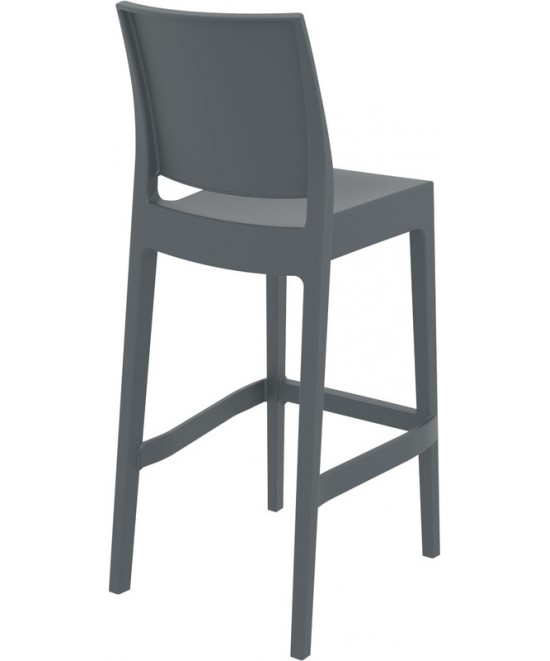 MAYA 75εκ. ΣΚΑΜΠΟ DARK GREY ΠΟΛ/ΝΙΟΥ