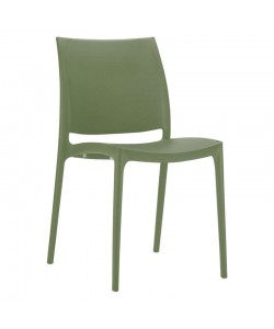 MAYA ΚΑΡΕΚΛΑ OLIVE GREEN ΠΟΛ/ΝΙΟΥ 44Χ50Χ81εκ.