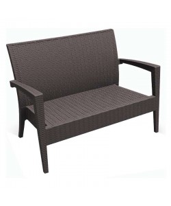 MIAMI BROWN ΚΑΝΑΠΕΣ 128Χ77Χ89εκ. ΠΟΛ/ΝΙΟΥ