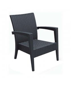 MIAMI DARK GREY ΠΟΛΥΘΡΟΝΑ 72Χ76Χ89εκ. ΠΟΛ/ΝΙΟΥ