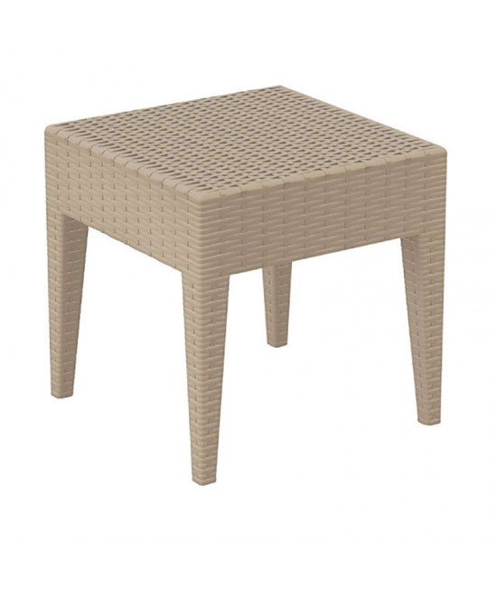 MIAMI TAUPE ΤΡΑΠΕΖΙ 45Χ45Χ45εκ. ΠΟΛ/ΝΙΟΥ MIAMI TAUPE ΤΡΑΠΕΖΙ 45Χ45Χ45εκ. ΠΟΛ/ΝΙΟΥ