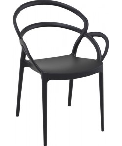 MILA BLACK ΠΟΛΥΘΡΟΝΑ ΠΟΛ/ΝΙΟΥ 57Χ56Χ82εκ.