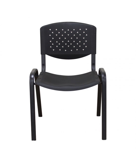 MILOS PP ΜΑΥΡΟ ΚΑΡΕΚΛΑ ΒΑΦΗΣ 55X57X80.5εκ.