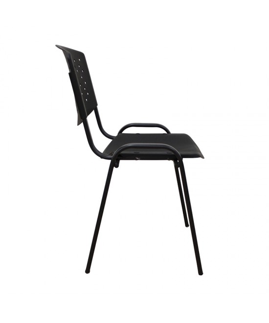 MILOS PP ΜΑΥΡΟ ΚΑΡΕΚΛΑ ΒΑΦΗΣ 55X57X80.5εκ.