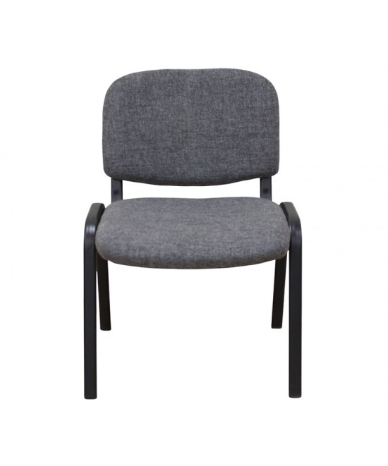 MILOS ΓΚΡΙ ΥΦΑΣΜΑ ΚΑΡΕΚΛΑ ΒΑΦΗΣ 55X59X77εκ.