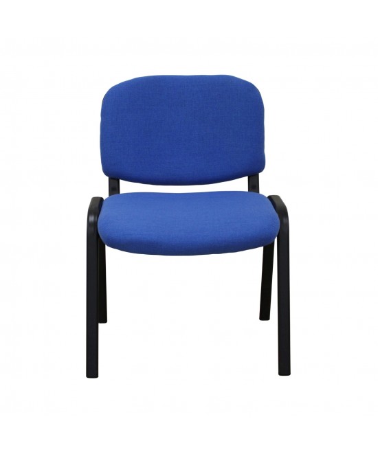 MILOS ΜΠΛΕ ΥΦΑΣΜΑ ΚΑΡΕΚΛΑ ΒΑΦΗΣ 55X59X77εκ.