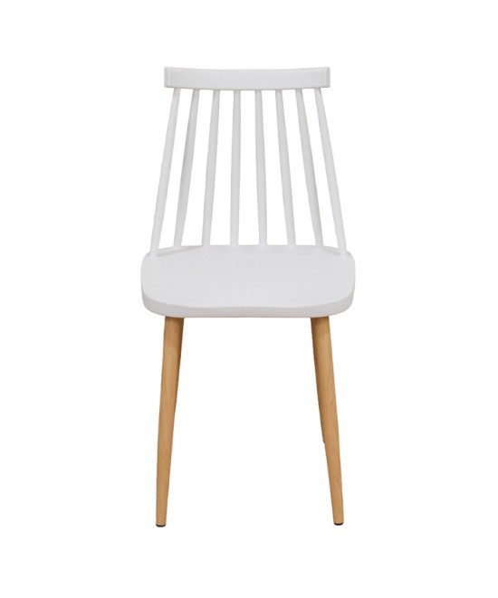 MIRELLA ΛΕΥΚΗ ΚΑΡΕΚΛΑ/ΡΡ/ΜΕΤΑΛΛΙΚΗ 42Χ47Χ79εκ.