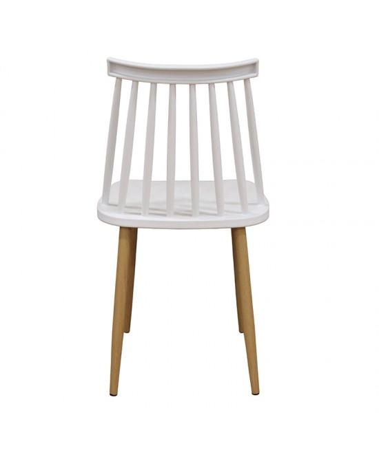 MIRELLA ΛΕΥΚΗ ΚΑΡΕΚΛΑ/ΡΡ/ΜΕΤΑΛΛΙΚΗ 42Χ47Χ79εκ.