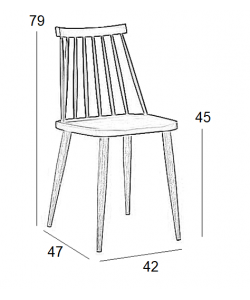 MIRELLA ΛΕΥΚΗ ΚΑΡΕΚΛΑ/ΡΡ/ΜΕΤΑΛΛΙΚΗ 42Χ47Χ79εκ.