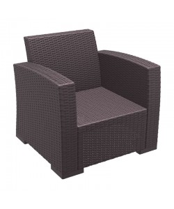 MONACO BROWN ΠΟΛΥΘΡΟΝΑ ΠΟΛ/ΝΙΟΥ 82X79X79εκ.