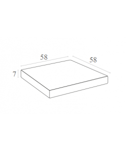 MONACO ΜΑΞΙΛΑΡΙ ΚΑΘΙΣΜΑΤΟΣ 58Χ58Χ7εκ. MONACO ΜΑΞΙΛΑΡΙ ΚΑΘΙΣΜΑΤΟΣ 58Χ58Χ7εκ.