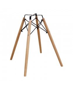 RANDY ΒΑΣΗ ΤΡΑΠΕΖΙΟΥ ΞΥΛΟ-ΜΕΤΑΛΛΟ 53Χ53Χ71εκ.