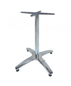 ROMAN 4ΝΥΧΗ 63X72X48X48εκ.(Σ/Ρ)ΒΑΣΗ ΑΛΟΥΜ./INOX ΜΕ ΡΕΓ/ΡΟΥΣ