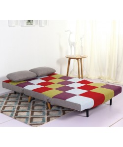 SARA PATCHWORK ΥΦΑΣΜΑ ΚΑΝΑΠΕΣ/ΚΡΕΒΑΤΙ 120Χ89Χ87εκ.