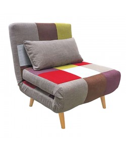 SARA PATCHWORK ΥΦΑΣΜΑ ΠΟΛΥΘΡΟΝΑ/ΚΡΕΒΑΤΙ 80Χ89Χ87εκ.