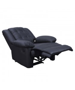 SCARLET RELAX ΠΟΛΥΘΡΟΝΑ ΜΑΥΡΟ PU 90Χ93Χ100εκ.