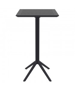 SKY BLACK BAR 60Χ60Χ108εκ.ΠΤΥΣ/ΝΟ ΤΡΑΠ. ΠΟΛ/ΝΙΟΥ