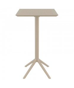 SKY TAUPE BAR 60Χ60Χ108εκ.ΠΤΥΣ/ΝΟ ΤΡΑΠ. ΠΟΛ/ΝΙΟΥ