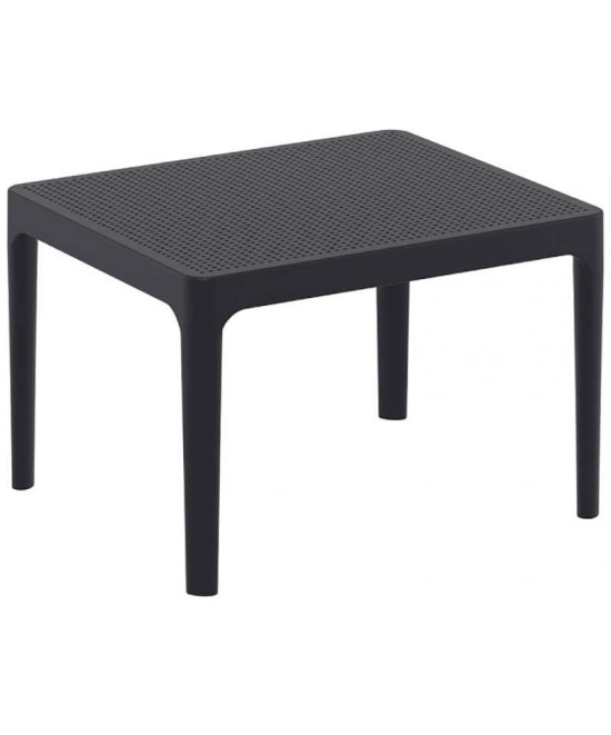 SKY BLACK 50Χ60Χ40εκ. ΤΡΑΠΕΖΙ ΠΟΛ/ΝΙΟΥ