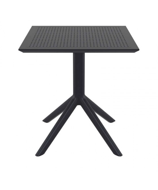 SKY BLACK 70X70X74εκ. ΤΡΑΠΕΖΙ ΠΟΛ/ΝΙΟΥ SKY BLACK 70X70X74εκ. ΤΡΑΠΕΖΙ ΠΟΛ/ΝΙΟΥ