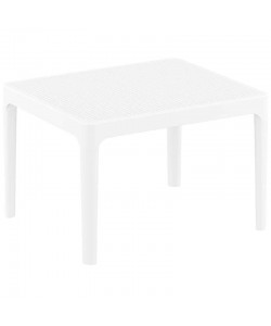 SKY WHITE 50Χ60Χ40εκ. ΤΡΑΠΕΖΙ ΠΟΛ/ΝΙΟΥ