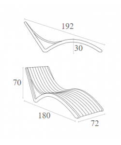 SLIM ΞΑΠΛΩΣΤΡΑ TAUPE ΠΟΛ/ΝΙΟΥ 72X180X70εκ.