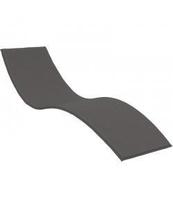 SLIM ΣΤΡΩΜΑ POLYESTER 3εκ.DARK GREY 204X62X3εκ.