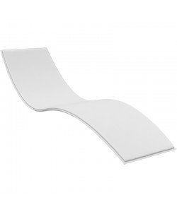 SLIM ΣΤΡΩΜΑ POLYESTER 3εκ.WHITE 204X62X3εκ.