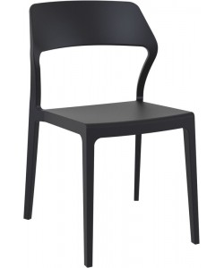 SNOW BLACK ΚΑΡΕΚΛΑ ΠΟΛ/ΝΙΟΥ 52X56X83εκ.