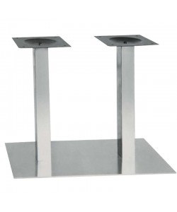 SONORA 70Χ40Χ73εκ.(Π)ΜΑΚΡ/ΝΗ ΒΑΣΗ INOX