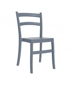 TIFFANY DARK GREY ΚΑΡΕΚΛΑ ΠΟΛ/ΝΙΟΥ 45Χ51Χ85εκ.