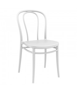 VICTOR WHITE(Σ14)ΚΑΡΕΚΛΑ ΠΟΛ/ΝΙΟΥ 45Χ52Χ85εκ.