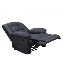 VIVIAN RELAX ΠΟΛΥΘΡΟΝΑ ΜΑΥΡΟ PU 90Χ93Χ100εκ.