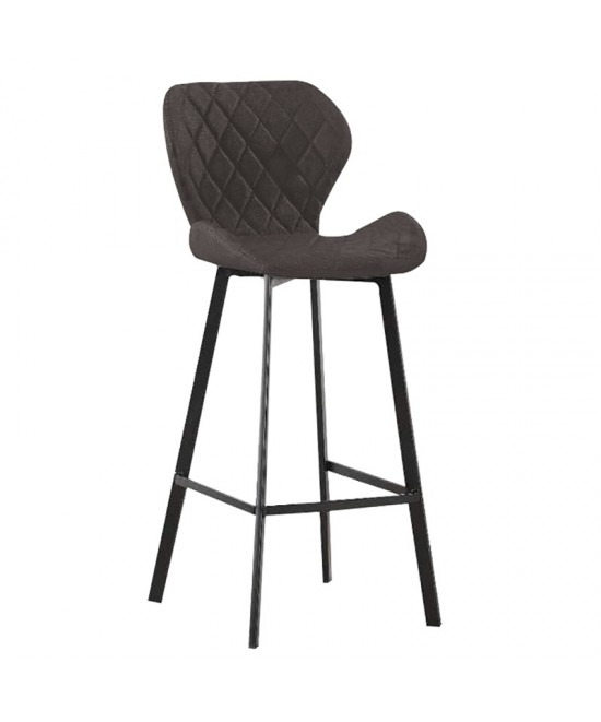 Σκαμπό Μπάρ 2τμχ Martin 73εκ. Μαύρο Ύφασμα 45x49x73-106εκ. Σκαμπό Μπάρ 2τμχ Martin 73εκ. Μαύρο Ύφασμα 45x49x73-106εκ.