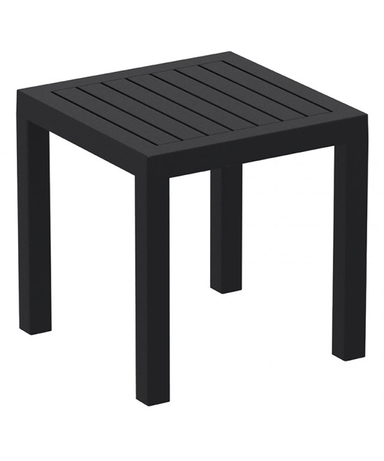 OCEAN BLACK ΤΡΑΠΕΖΙ 45Χ45Χ45εκ. ΠΟΛ/ΝΙΟΥ