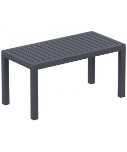OCEAN DARK GREY ΤΡΑΠΕΖΙ 90Χ45Χ45εκ. ΠΟΛ/ΝΙΟΥ