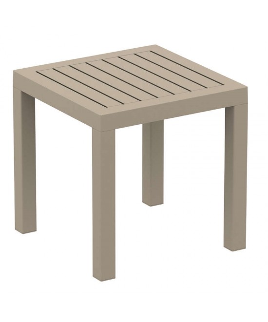 OCEAN TAUPE ΤΡΑΠΕΖΙ 45Χ45Χ45εκ. ΠΟΛ/ΝΙΟΥ OCEAN TAUPE ΤΡΑΠΕΖΙ 45Χ45Χ45εκ. ΠΟΛ/ΝΙΟΥ